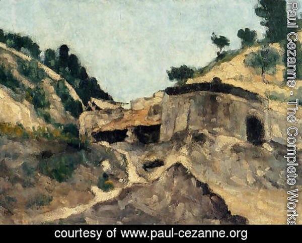 Paul Cezanne - Landscape With Watermill