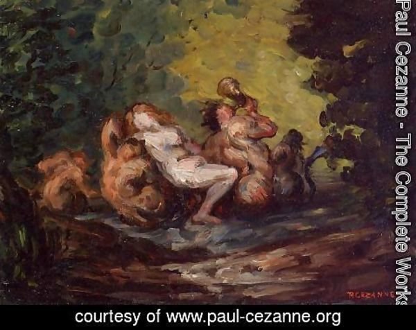 Paul Cezanne - Neried And Tritons