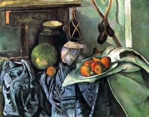 Still Life With A Ginger Jar And Eggplants