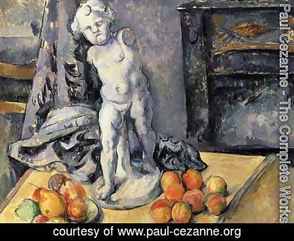 Paul Cezanne - Still Life with Plaster Cupid
