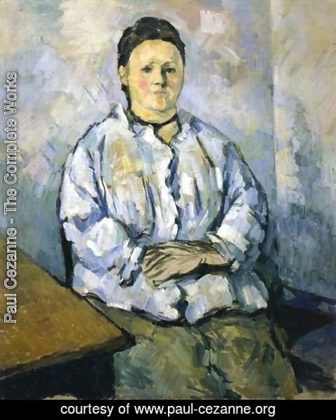 Paul Cezanne - Seated Woman II