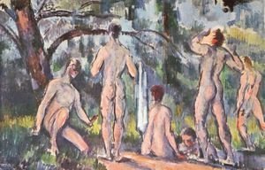 Paul Cezanne - Bathers 12