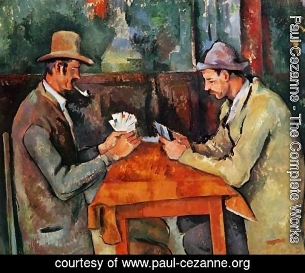 Paul Cezanne - Cardplayers 2