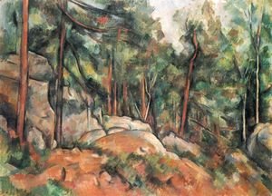 Paul Cezanne - In the forest