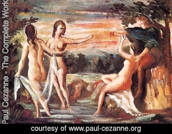 Paul Cezanne - Judgement of Paris