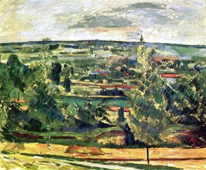 Paul Cezanne - Landscape at the Jas de Bouffan