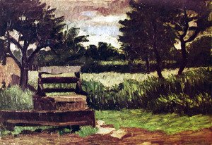 Paul Cezanne - Landscape with wells
