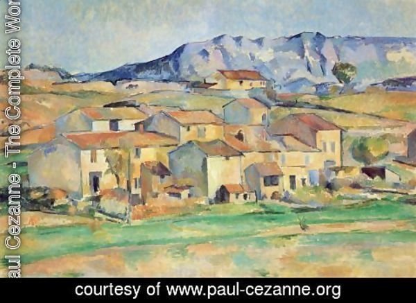 Paul Cezanne - Mountain Saint-Vicoire seen from Gardanne
