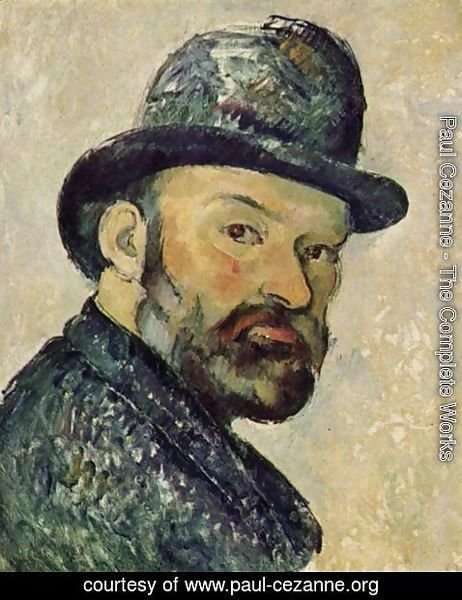 Paul Cezanne - Self-portrait 1887