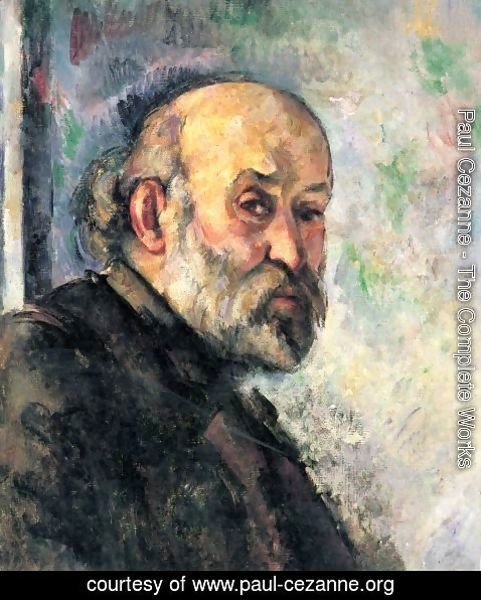 Paul Cezanne - Self-portrait 1895