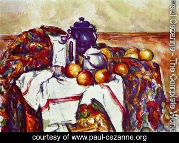 Paul Cezanne - Still life with oranges 2