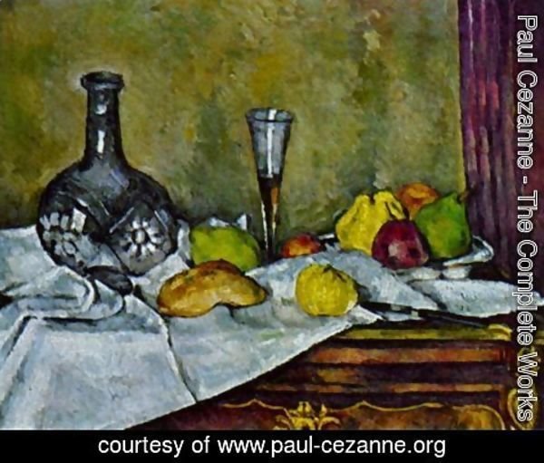 Paul Cezanne - The dessert