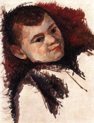 Paul Cezanne - Portrait of Paul Cezanne the Artist's Son 1885