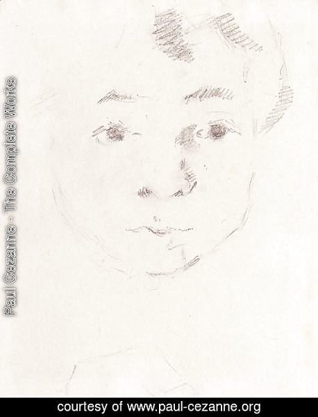 Paul Cezanne - Portrait de Paul fils