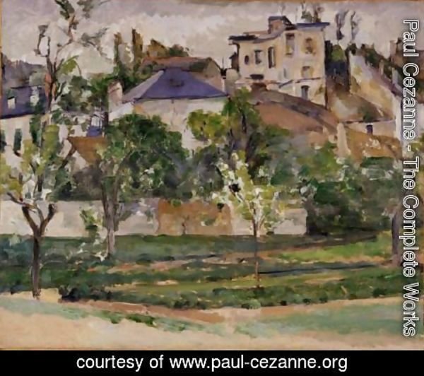 Paul Cezanne - Le Potager De Pissarro A Pontoise