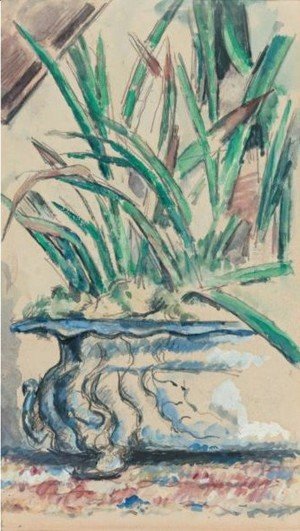 Paul Cezanne - Le Cache-Pot Bleu