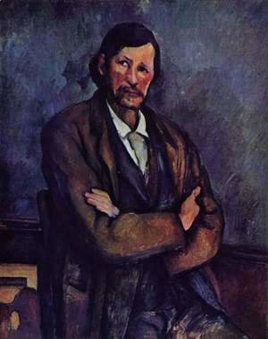 Paul Cezanne - Man with arms folded