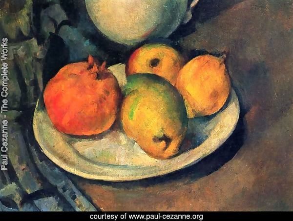 Still Life with Pomegranate and Pears 2