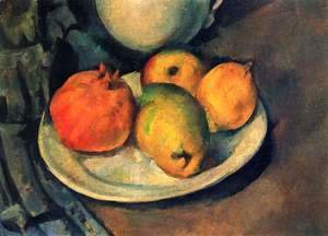 Still Life with Pomegranate and Pears 2