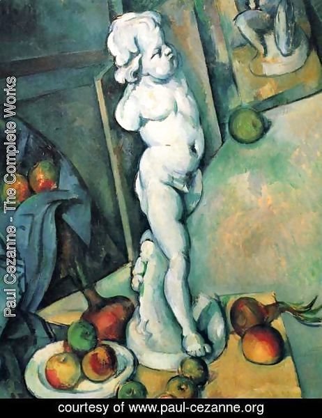 Paul Cezanne - Still Life with Putto