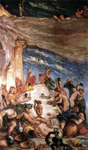 Paul Cezanne - The Orgy