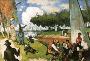 Paul Cezanne - Sunday Afternoon