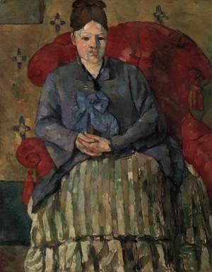 Paul Cezanne - Madame Cezanne in a Red Armchair