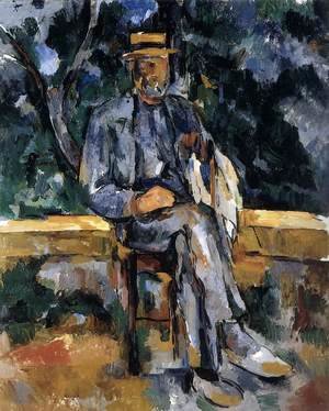 Paul Cezanne - Portrait of a Farmer