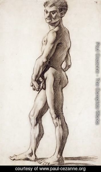 Paul Cezanne - A male nude