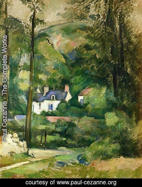Paul Cezanne - Houses in the Greenery