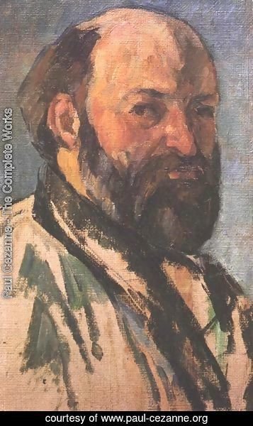 Paul Cezanne - Self-portrait 9