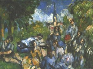 Paul Cezanne - A Lunch on the Grass