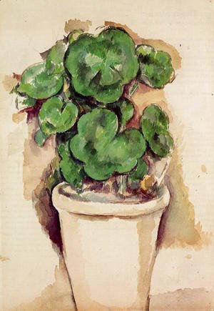 Paul Cezanne - A Pot Of Geraniums