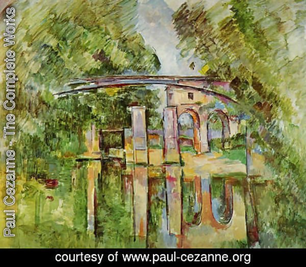 Paul Cezanne - Aqueduct And Lock