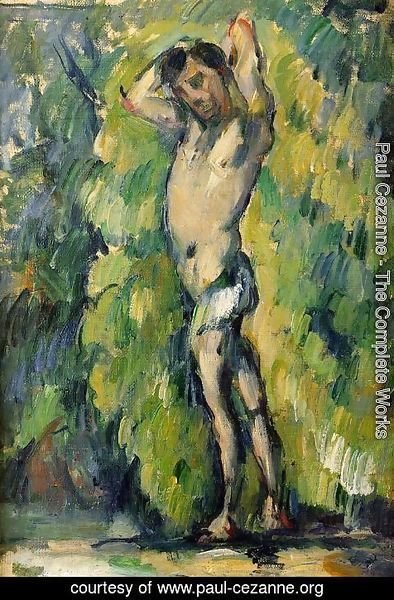 Paul Cezanne - Bather