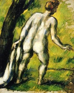 Paul Cezanne - Bather From The Back
