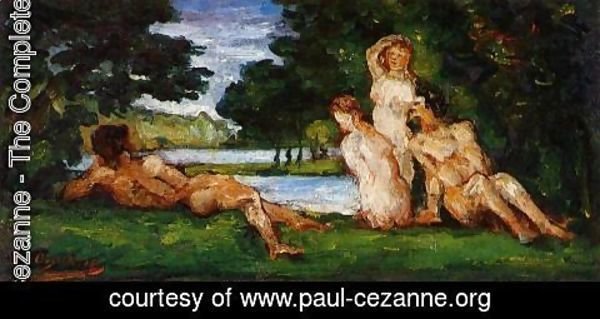 Paul Cezanne - Bathers5