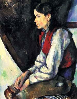 Paul Cezanne - Boy In A Red Vest2