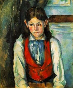 Paul Cezanne - Boy In A Red Vest 4