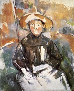 Paul Cezanne - Child With Straw Hat 2