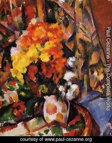 Paul Cezanne - Chrysanthemums