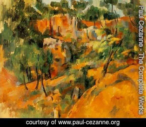 Paul Cezanne - Corner Of The Quarry