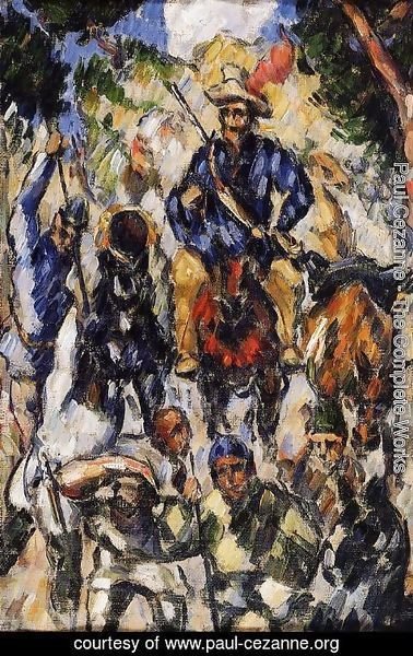 Paul Cezanne - Don Quixote  Seen From The Front