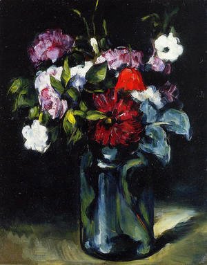 Paul Cezanne - Flowers In A Vase