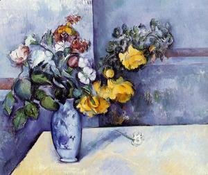Paul Cezanne - Flowers In A Vase3