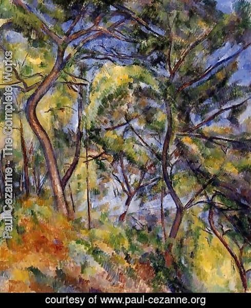 Paul Cezanne - Forest