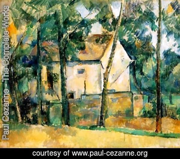 Paul Cezanne - House And Trees