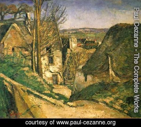 Paul Cezanne - House Of The Hanged Man  Auvers Sur Oise