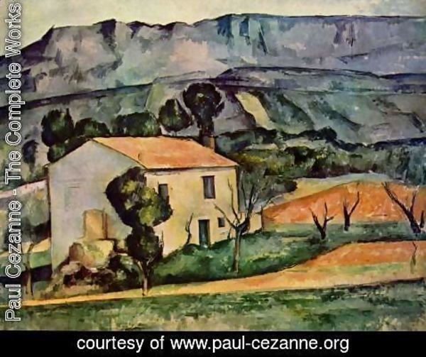 Paul Cezanne - Houses In Provence  Near Gardanne