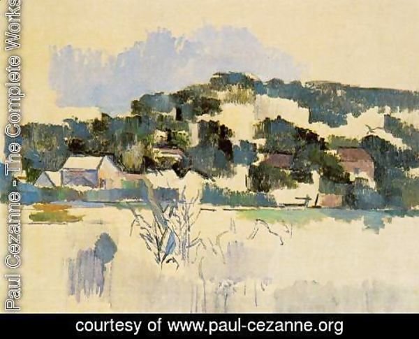 Paul Cezanne - Houses On The Hill